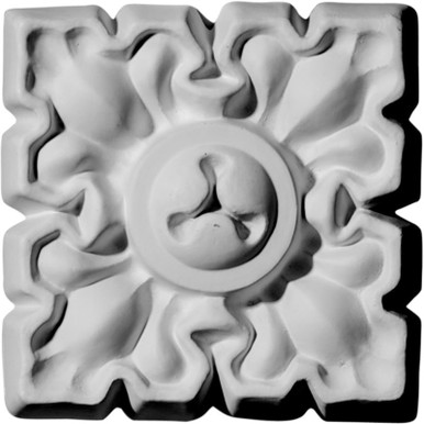 Leaf - Urethane Rosette - #ROS04X04LE