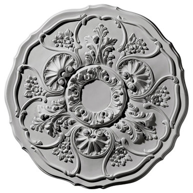 Cornelia - Urethane Ceiling Medallion 22-1/2 in x 1-1/2 in - #CM22CN