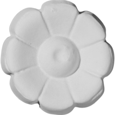 Flower - Urethane Rosette - #ROS02X02FL