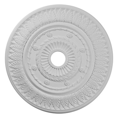 Leaf - Urethane Ceiling Medallion 26-3/4 in x 3-5/8 in x 1-1/8 in - #CM26LF