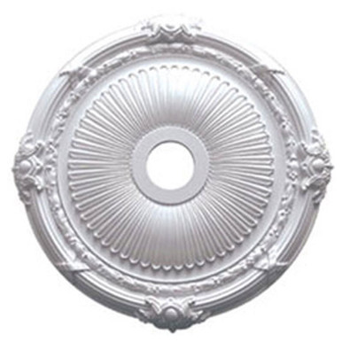 Heaton - Urethane Ceiling Medallion 27-1/2 in x 3-7/8 in x 2-1/4 in - #CM27HE