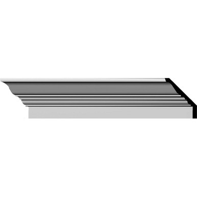 Large Crown Fascia - Urethane Crown Moulding - 94-1/2 in x 7-1/8 in x 14 in