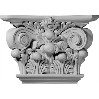 Acanthus Leaf - Urethane Capital - #CAP17X11X05AC