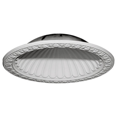 Claremont Recessed Mount - Urethane Ceiling Dome 47-3/8 in x 38-3/8 in x 4-1/4 in - #DOME47CL