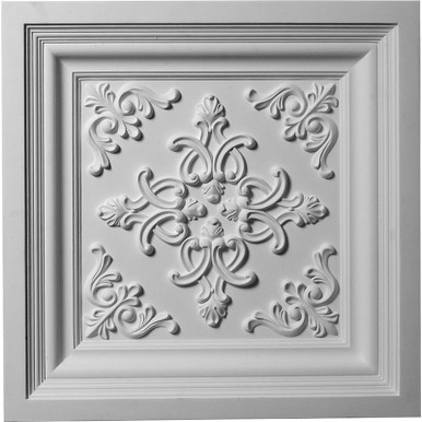 Kinsley - Urethane Ceiling Tile - 24"x24" - #CT24X24KI