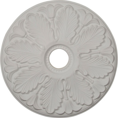 Milan - Urethane Ceiling Medallion 24-1/2 in x 1 in x 3-1/2 in - #CM24MI