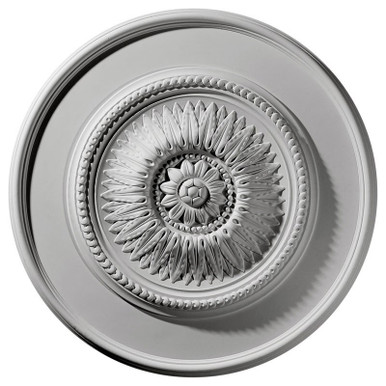 Floral - Urethane Ceiling Medallion 23-1/2 in x 2-3/4 in - #CM23FL