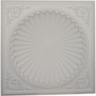 Odessa Recessed Mount - Urethane Ceiling Dome 38-1/2 in x 30-3/4 in x 6-1/2 in - #DOME38OD