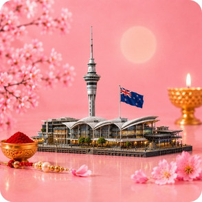 Rakhi to New Zealand