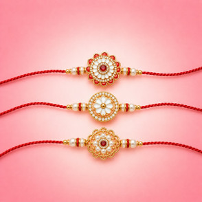 Set of 3 Rakhis to Australia