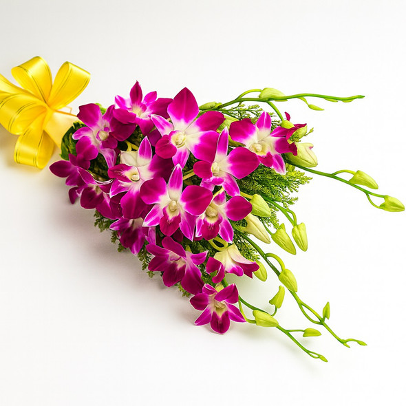 Pink Orchids Flower Bouquet