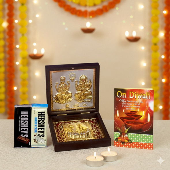Laxmi-Ganesha Blessings with Hershey's Treats