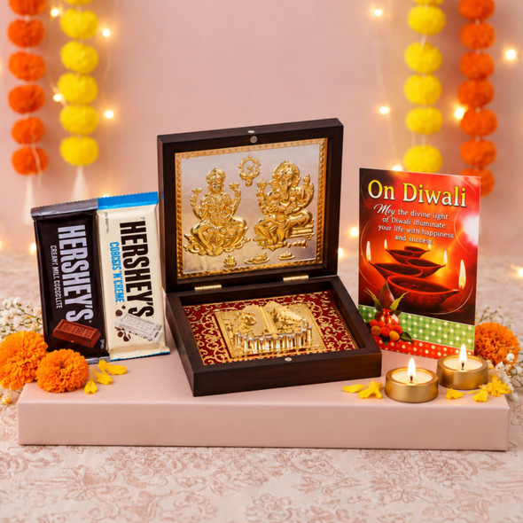 Laxmi-Ganesha Blessings with Hershey's Treats