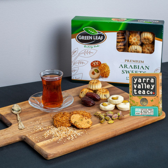 Premium Arabian Cookies & Sweets Tea Hamper