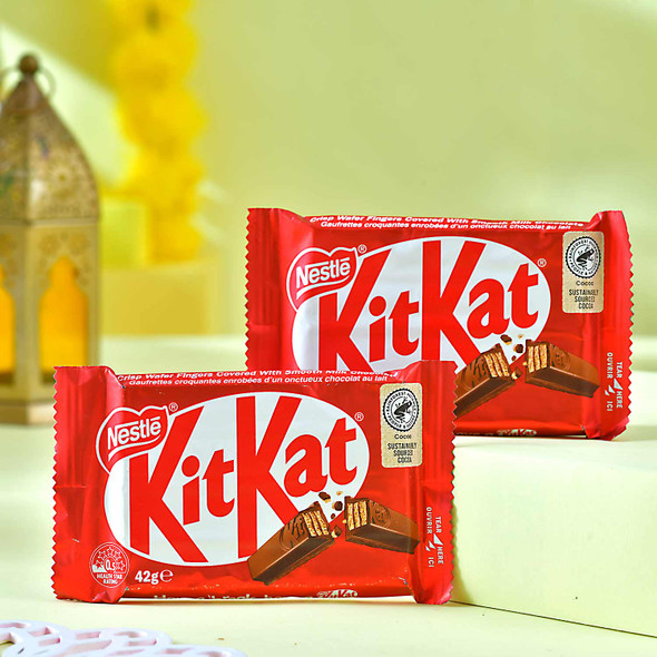 Bhaidooj Kalava With Kit Kat Chocolates Bhaidooj Kalava With Kit Kat Chocolates