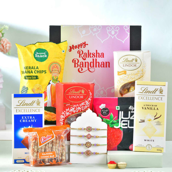 Premium Rakhi Gift Hamper for Siblings