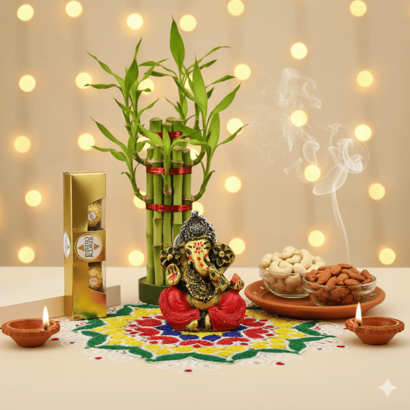 Diwali Blessings with Treats Diwali Blessings with Treats