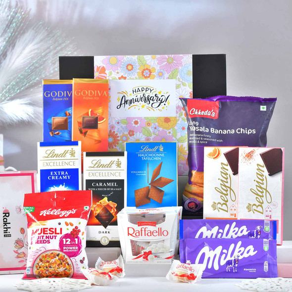 Premium Chocolate Lover's Anniversary Collection Box