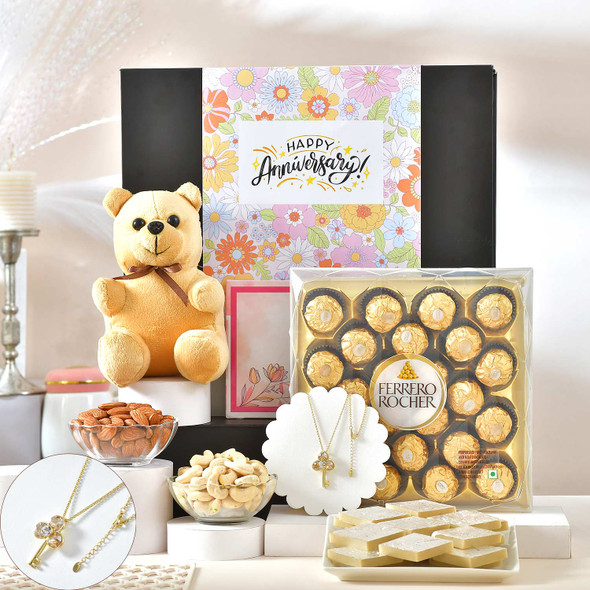 Ferrero Rocher with Anniversary Romance Hamper
