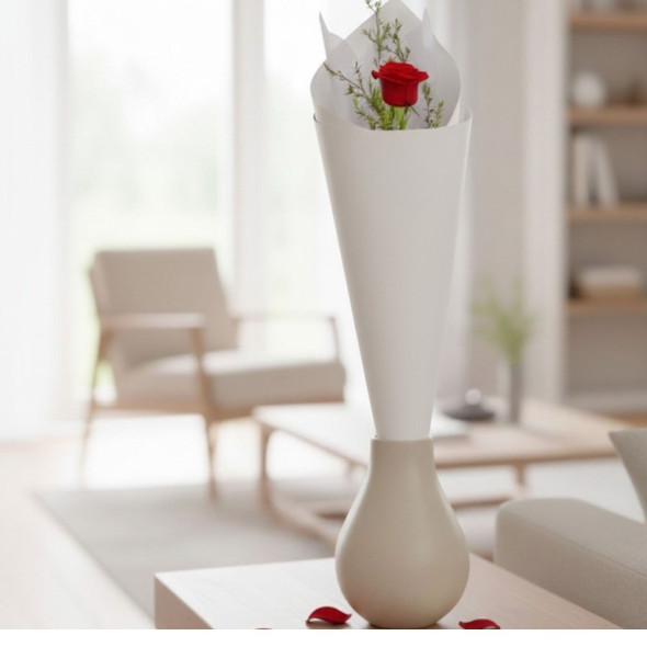 Elegant Red Rose Wrap