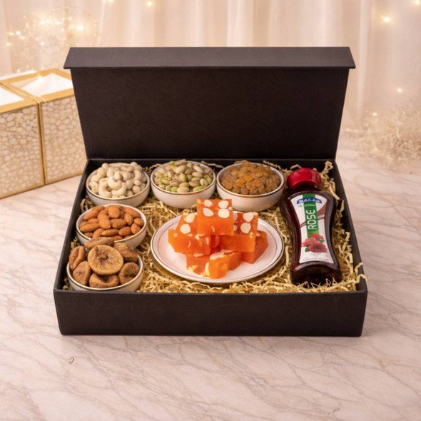 Celebration with Premium Dry Fruit Sweet Hamper