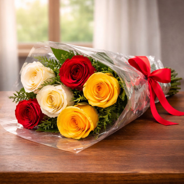 Trio Harmony Rose Bouquet