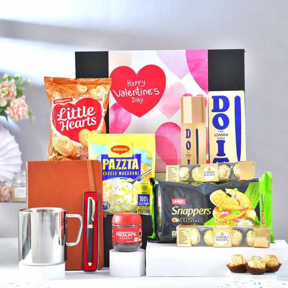 Lifestyle and Treats Valentine's Day Gift Set