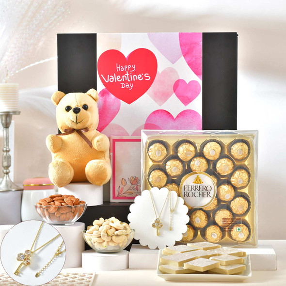 Ferrero Rocher with Valentine's Day Romance Hamper