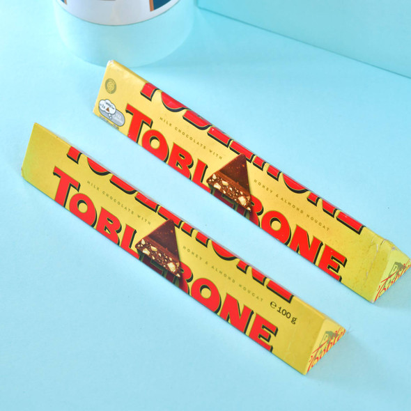 Personalized Ramadan Cushion and Mug with Chocolates