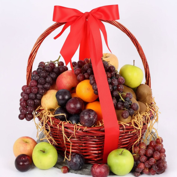 Premium Fresh Fruit Handle Basket
