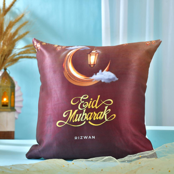 Eid Mubarak Personalized Cushion