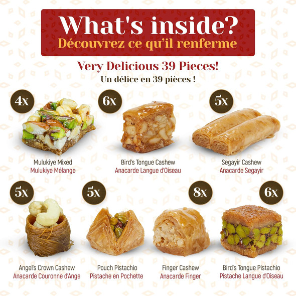 Assorted Baklava For Festive Celebration