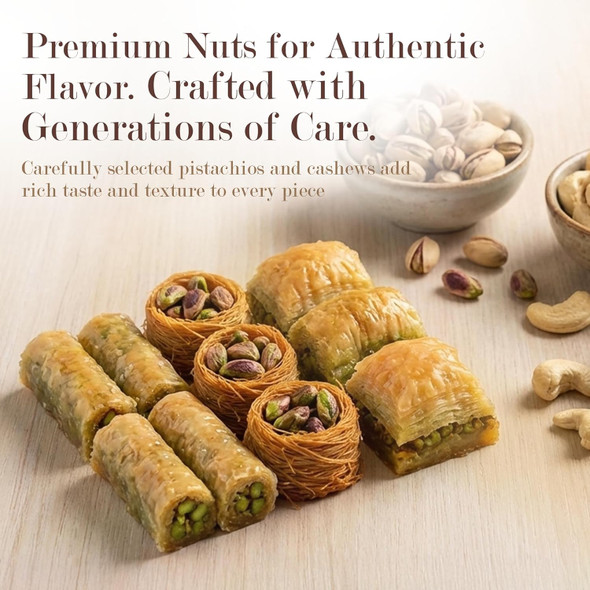 Classic Assorted Sweets Baklava Gift Box