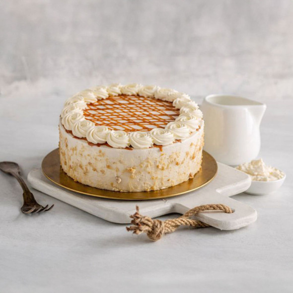 Butterscotch Cake - Vanilla Sponge