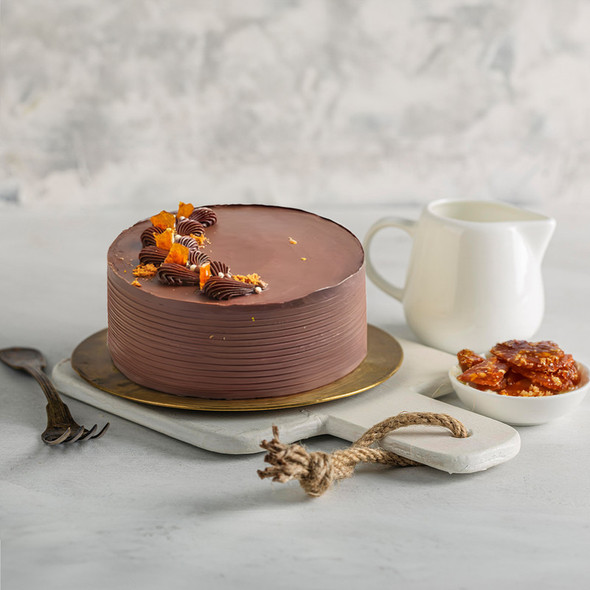 Chocolate Caramel Delight Cake