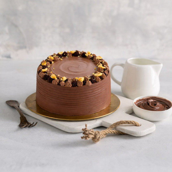 Chocolate Hazelnut Delight Cake
