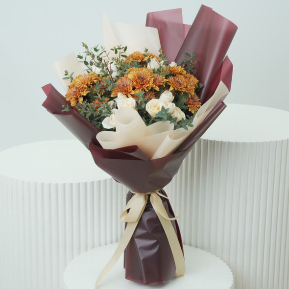 Peach Radiance Floral Bouquet
