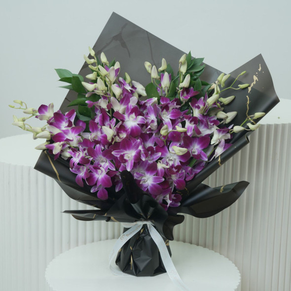 Purple Orchid Love Bouquet