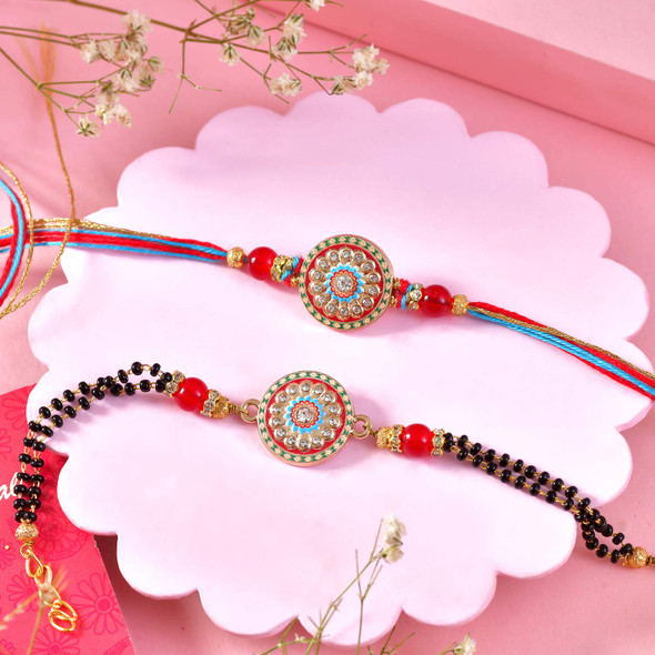 Premium Two Family Rakhi Hamper