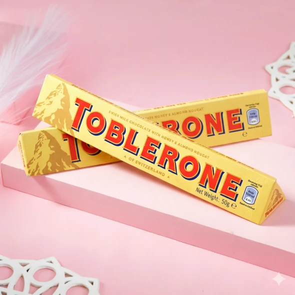Two Toblerone Chocolate Bar
