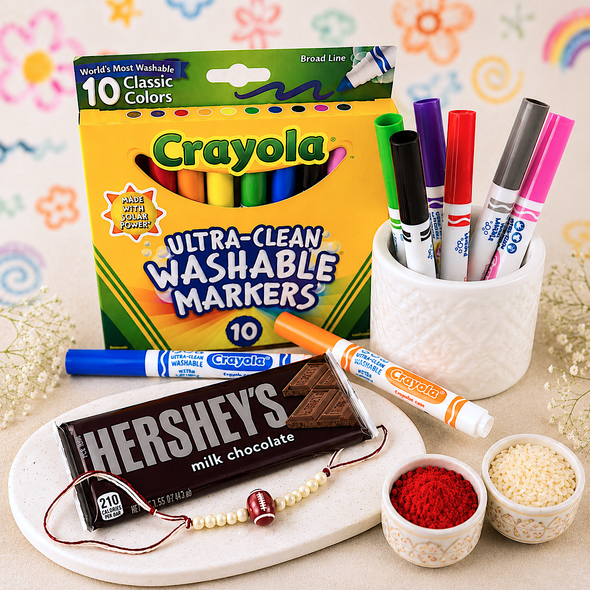 Rugby Kids Rakhi Combo