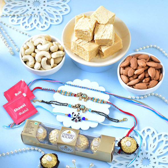 Grand Family Rakhi Celebration Gift Hamper