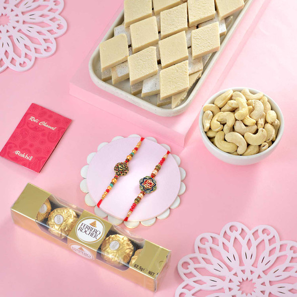 Ek Onkar and Khanda Sahib Rakhi Gourmet Hamper
