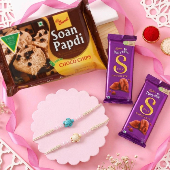 Cute Rakhi Sweet & Chocolate Festive Hamper