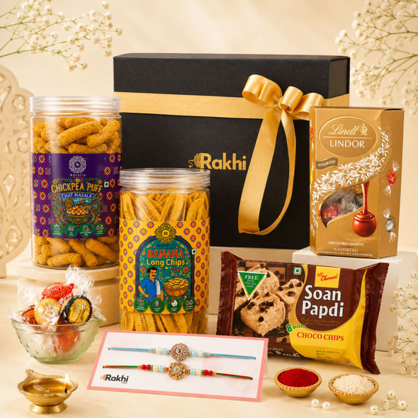 Premium Rakhi Treats Gift Box