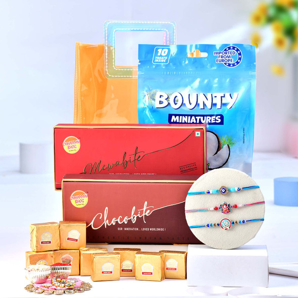 Rakhi Triple Celebration Combo