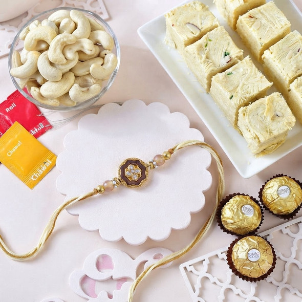 Sweet & Crunchy Rakhi Delight Combo