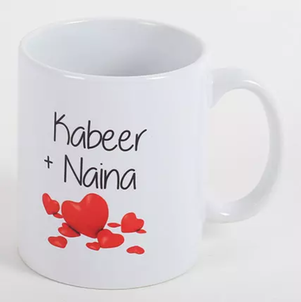Buy Couple Love Forever Personalized Mug Online to Australia