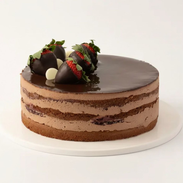 Double Choc Strawberry Torte