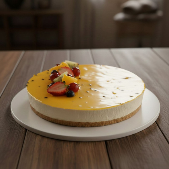 Tropical Passionfruit Cheesecake